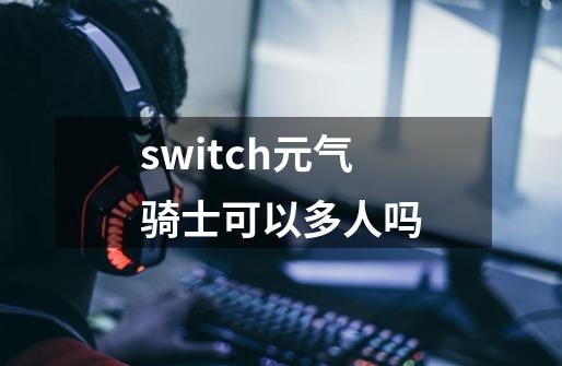 switch元气骑士可以多人吗-第1张-游戏资讯-龙启科技