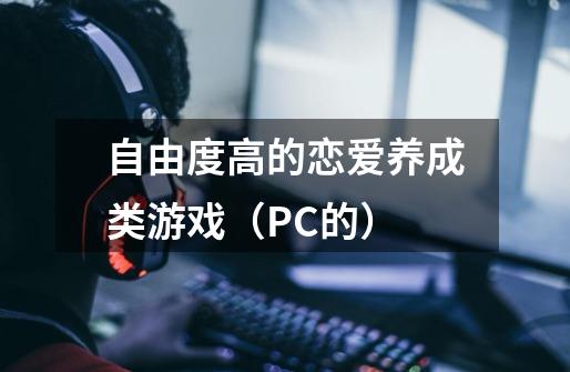 自由度高的恋爱养成类游戏（PC的）-第1张-游戏资讯-龙启科技