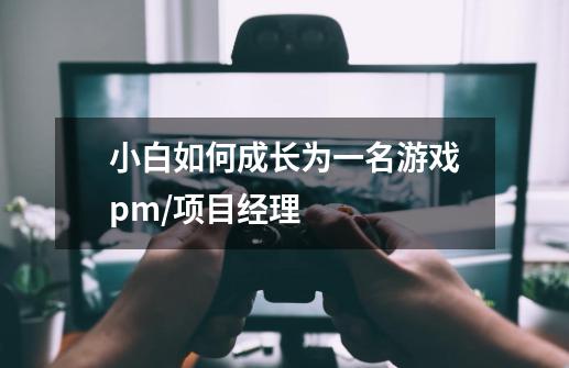 小白如何成长为一名游戏pm/项目经理-第1张-游戏资讯-龙启科技