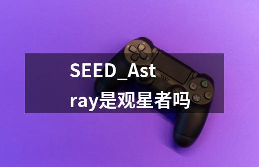 SEED_Astray是观星者吗-第1张-游戏资讯-龙启科技