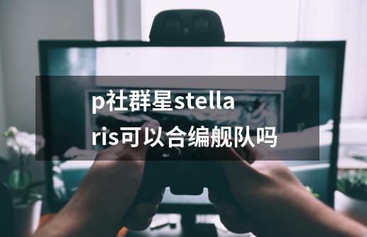 p社群星stellaris可以合编舰队吗-第1张-游戏资讯-龙启科技