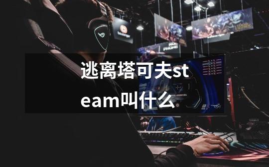 逃离塔可夫steam叫什么-第1张-游戏资讯-龙启科技