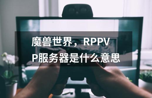 魔兽世界，RPPVP服务器是什么意思-第1张-游戏资讯-龙启科技