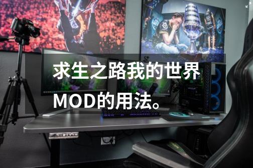 求生之路我的世界MOD的用法。-第1张-游戏资讯-龙启科技