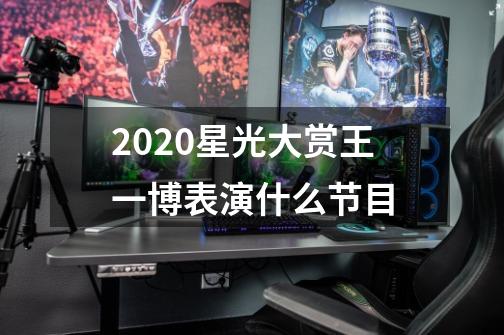 2020星光大赏王一博表演什么节目-第1张-游戏资讯-龙启科技