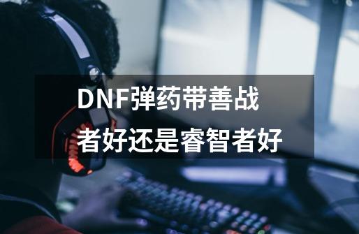 DNF弹药带善战者好还是睿智者好-第1张-游戏资讯-龙启科技