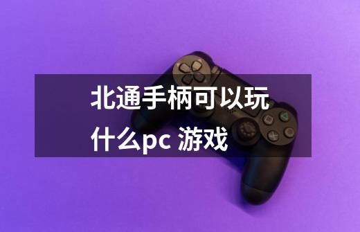 北通手柄可以玩什么pc 游戏-第1张-游戏资讯-龙启科技