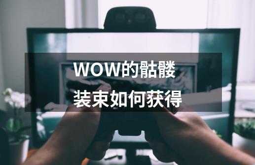 WOW的骷髅装束如何获得-第1张-游戏资讯-龙启科技