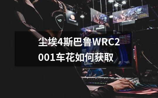 尘埃4斯巴鲁WRC2001车花如何获取-第1张-游戏资讯-龙启科技