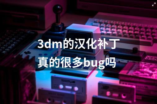 3dm的汉化补丁真的很多bug吗-第1张-游戏资讯-龙启科技