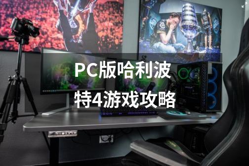 PC版哈利波特4游戏攻略-第1张-游戏资讯-龙启科技