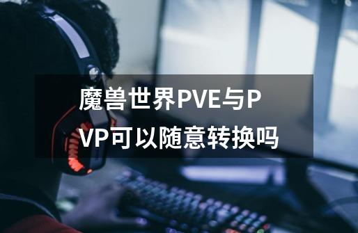 魔兽世界PVE与PVP可以随意转换吗-第1张-游戏资讯-龙启科技