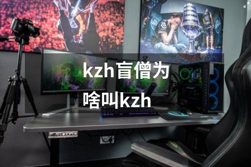 kzh盲僧为啥叫kzh-第1张-游戏资讯-龙启科技