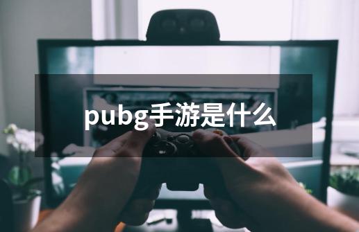 pubg手游是什么-第1张-游戏资讯-龙启科技