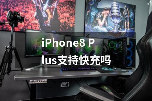 iPhone8 Plus支持快充吗-第1张-游戏资讯-龙启科技