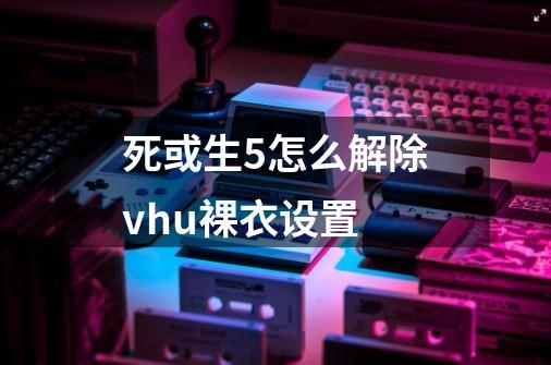 死或生5怎么解除vhu裸衣设置-第1张-游戏资讯-龙启科技