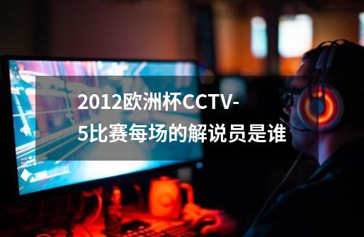 2012欧洲杯CCTV-5比赛每场的解说员是谁-第1张-游戏资讯-龙启科技