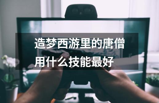 造梦西游里的唐僧用什么技能最好-第1张-游戏资讯-龙启科技