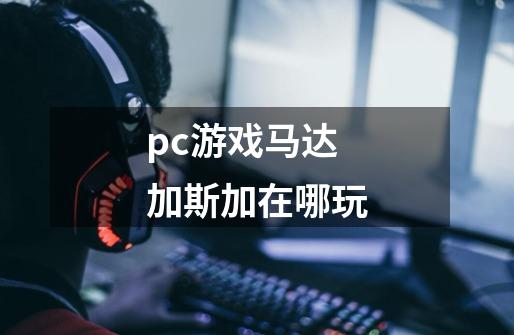 pc游戏马达加斯加在哪玩-第1张-游戏资讯-龙启科技