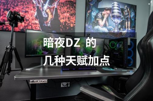 暗夜DZ  的几种天赋加点-第1张-游戏资讯-龙启科技