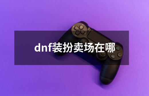 dnf装扮卖场在哪-第1张-游戏资讯-龙启科技