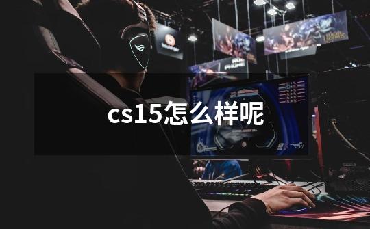 cs15怎么样呢-第1张-游戏资讯-龙启科技