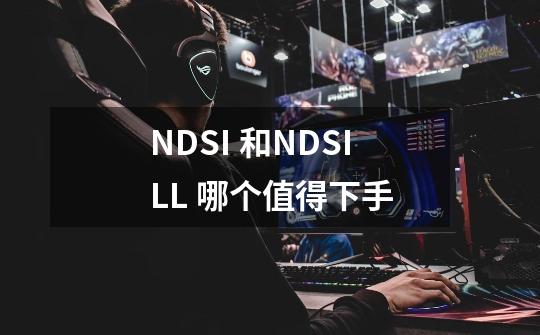 NDSI 和NDSILL 哪个值得下手-第1张-游戏资讯-龙启科技