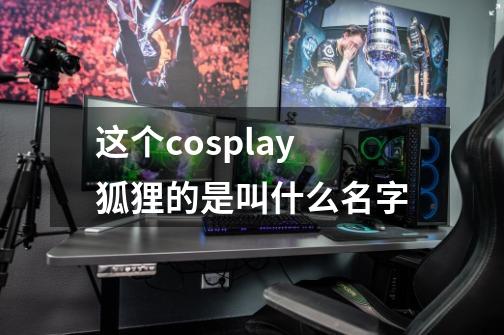 这个cosplay狐狸的是叫什么名字-第1张-游戏资讯-龙启科技