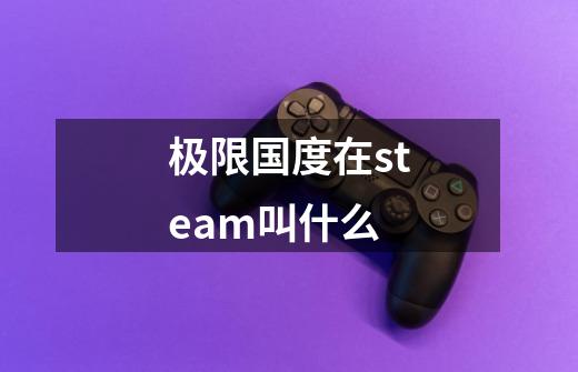 极限国度在steam叫什么-第1张-游戏资讯-龙启科技