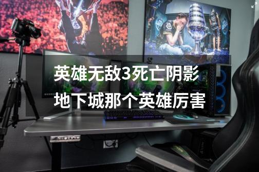 英雄无敌3死亡阴影 地下城那个英雄厉害-第1张-游戏资讯-龙启科技