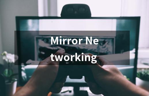 Mirror Networking-第1张-游戏资讯-龙启科技