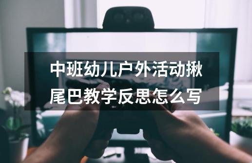 中班幼儿户外活动揪尾巴教学反思怎么写-第1张-游戏资讯-龙启科技