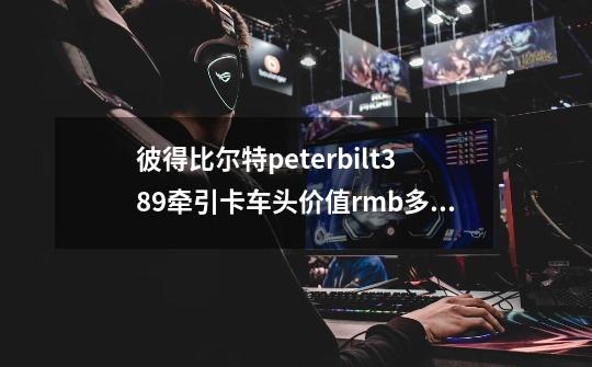 彼得比尔特peterbilt389牵引卡车头价值rmb多少-第1张-游戏资讯-龙启科技