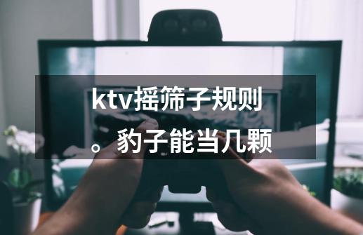 ktv摇筛子规则。豹子能当几颗-第1张-游戏资讯-龙启科技