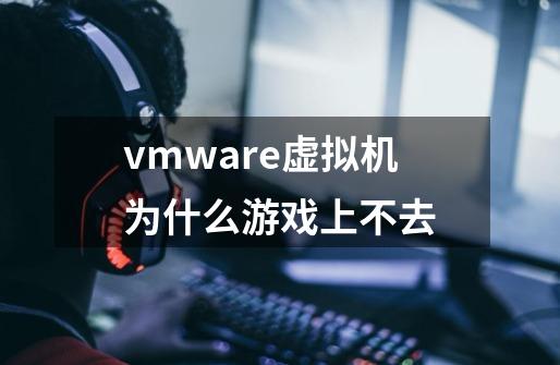 vmware虚拟机为什么游戏上不去-第1张-游戏资讯-龙启科技