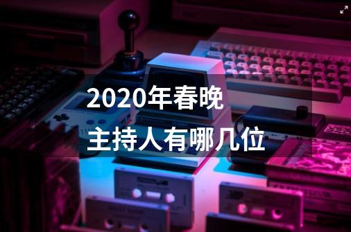 2020年春晚主持人有哪几位-第1张-游戏资讯-龙启科技