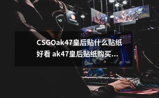 CSGOak47皇后贴什么贴纸好看 ak47皇后贴纸购买建议-第1张-游戏资讯-龙启科技