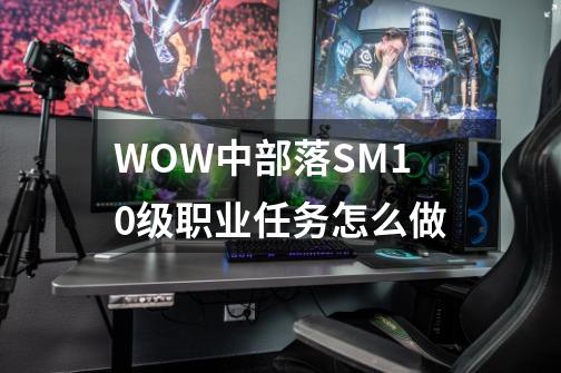 WOW中部落SM10级职业任务怎么做-第1张-游戏资讯-龙启科技