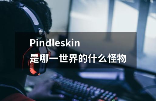 Pindleskin是哪一世界的什么怪物-第1张-游戏资讯-龙启科技