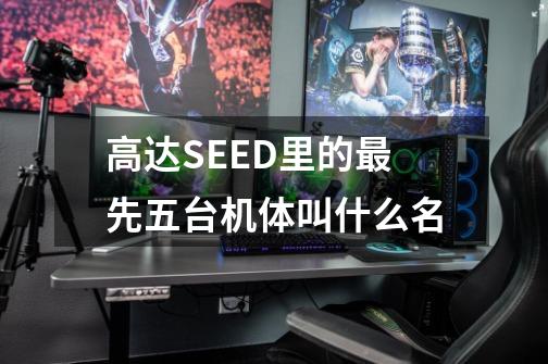 高达SEED里的最先五台机体叫什么名-第1张-游戏资讯-龙启科技