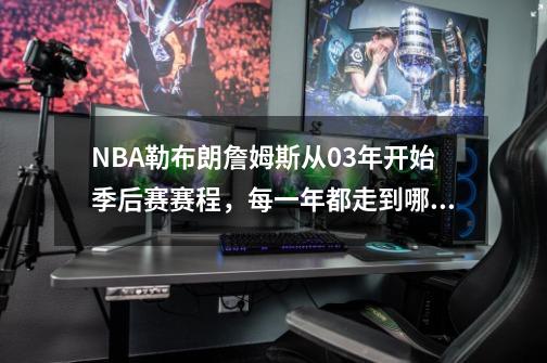 NBA勒布朗.詹姆斯从03年开始季后赛赛程，每一年都走到哪一步-第1张-游戏资讯-龙启科技