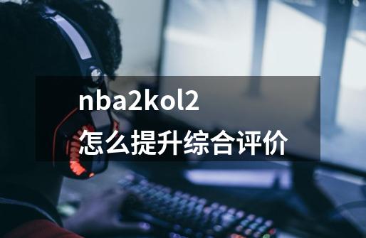 nba2kol2怎么提升综合评价-第1张-游戏资讯-龙启科技