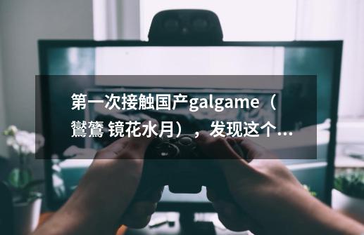 第一次接触国产galgame（鸑鷟 镜花水月），发现这个游戏做的比很大一部分日产galgme要更能-第1张-游戏资讯-龙启科技