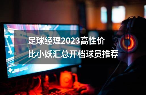 足球经理2023高性价比小妖汇总开档球员推荐-第1张-游戏资讯-龙启科技