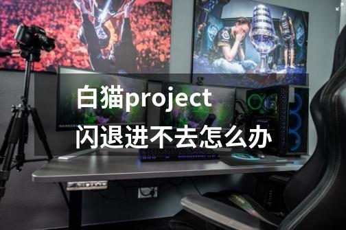 白猫project闪退进不去怎么办-第1张-游戏资讯-龙启科技