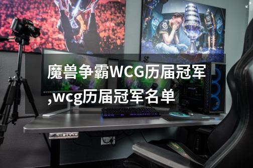 魔兽争霸WCG历届冠军,wcg历届冠军名单-第1张-游戏资讯-龙启科技