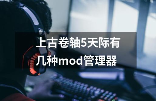 上古卷轴5天际有几种mod管理器-第1张-游戏资讯-龙启科技