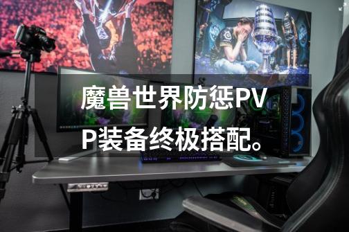 魔兽世界防惩PVP装备终极搭配。-第1张-游戏资讯-龙启科技