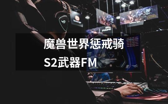 魔兽世界惩戒骑S2武器FM-第1张-游戏资讯-龙启科技