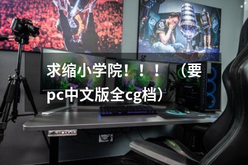 求缩小学院！！！ （要pc中文版+全cg档）-第1张-游戏资讯-龙启科技